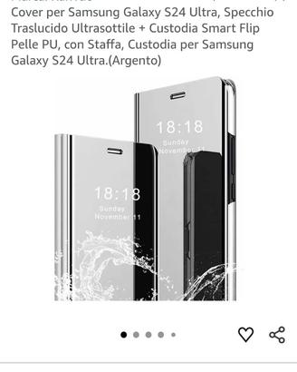 custodia Samsung Galaxy S24 ultra a specchio 
