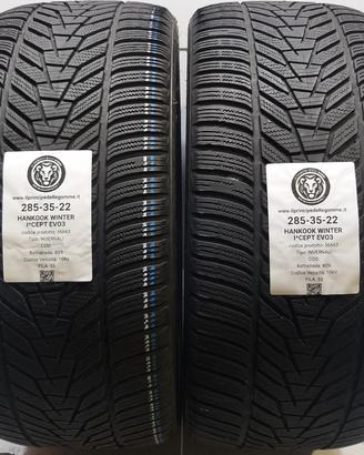 2 GOMME 285 35 22 HANKOOK A56663