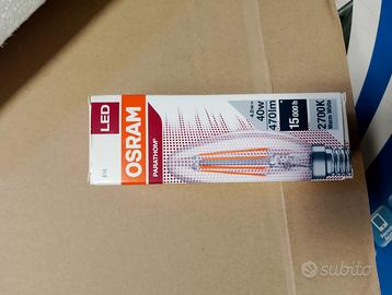 Lampadine LED Osram E14 a filamento - Luce Calda