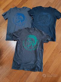 set 3 t-shirt Diesel uomo 