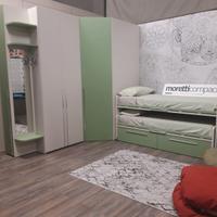 Cameretta con cabina armadio