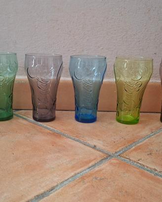 6 bicchieri coca cola