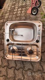 cucina e lavello da incasso