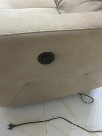 Divano relax recliner elettrico