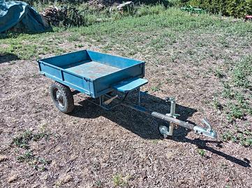 Rimorchio per quad/motocoltivatore 