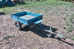 Rimorchio per quad/motocoltivatore 