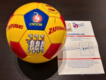 Pallone in cuoio limited ed. Zafferano 3 cuochi