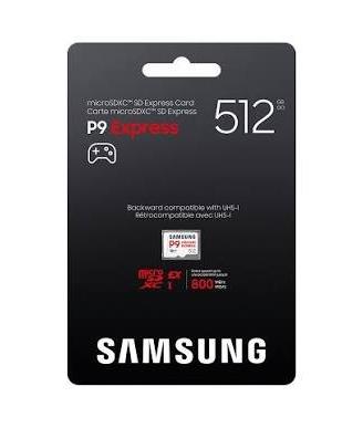 schede sd Samsung 128/256/512