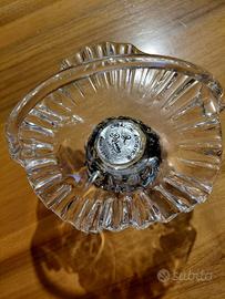 cestino decorativo in vetro soffiato 