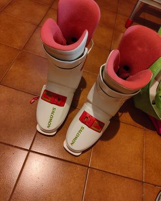 Scarponi da Sci Vintage Salomon 37