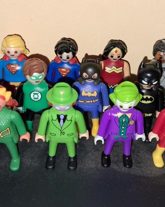 Kinder Playmobil DC serie compl. E 20; l'uno E 1,5