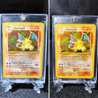 2 Charizard set base , Pokemon card 