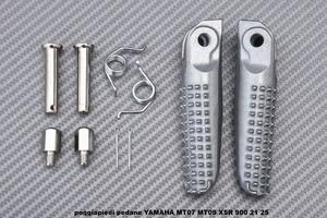 poggiapiedi pedane YAMAHA MT07 MT09 XSR 900 21 25