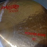 Piatto Paiste 3000 series Ride '20