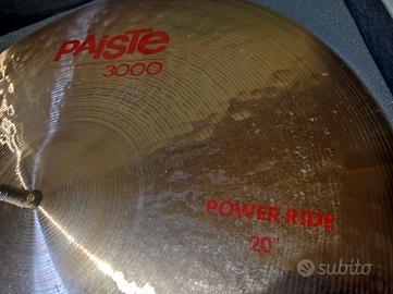 Piatto Paiste 3000 series Ride '20