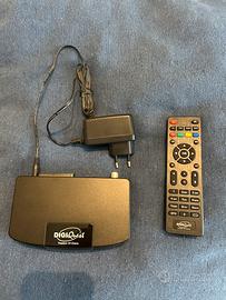 DECODER DIGITALE TERRESTE DIGIQUEST DVB-T2 HEVC