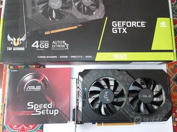 Scheda grafica ASUS TUF GTX 1650 4GB GDDR6