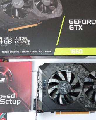 Scheda grafica ASUS TUF GTX 1650 4GB GDDR6