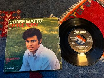 Dischi vinile 45 giri Little Tony