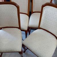 4 sedie  beige chiaro