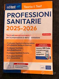libro professioni sanitarie 2025/2026 editest