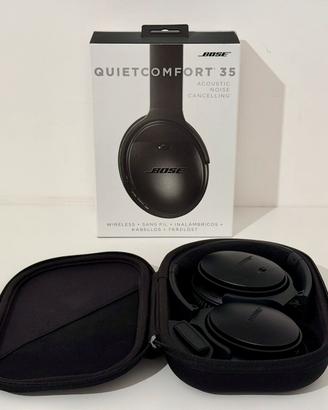 Cuffie Bose QC35 – Come nuove + scatola e custodia
