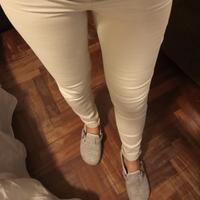 Pantaloni skinny beige Pieces🤍