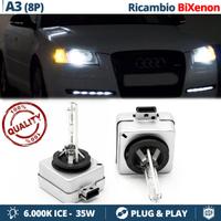Lampade Ricambio BI-XENON D1S 6000k Audi A3 8P 8A