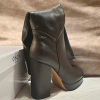 Osey Stivale Plateau Nappa Sintetica Tg.38 - Tacco