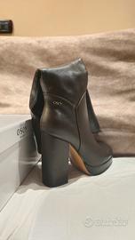 Osey Stivale Plateau Nappa Sintetica Tg.38 - Tacco