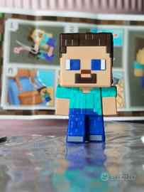 Statuetta Steve Minecraft Kinder Joy Funko Pop 