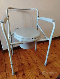 Sedia Comoda WC per Anziani