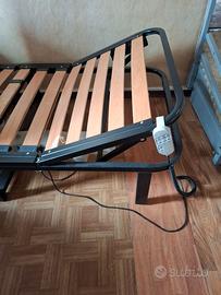 Letto ortopedico 2 motori con materasso
