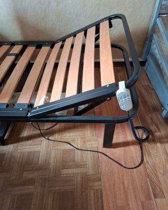 Letto ortopedico 2 motori con materasso