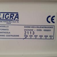 LIGRA Schermo Video Per Videoproiettore