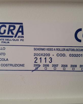 LIGRA Schermo Video Per Videoproiettore