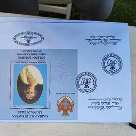 Maria José di Savoia - Busta commemorativa 