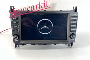 Car Tablet Mercedes W203 CLK CLS CarPlay