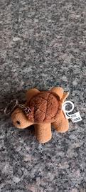 Portachiavi Tartaruga peluche Vintage che vibra 