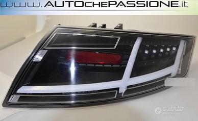Coppia fanali led neri per Audi TT 8J 06 2014