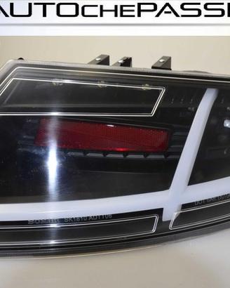 Coppia fanali led neri per Audi TT 8J 06 2014