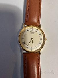 Orologio Vintage Seiko Quartz Roman Dress Watch
