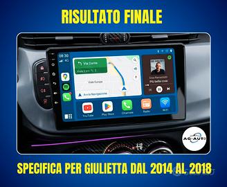 Alfa Romeo Giulietta KIT COMPL. Autoradio Android