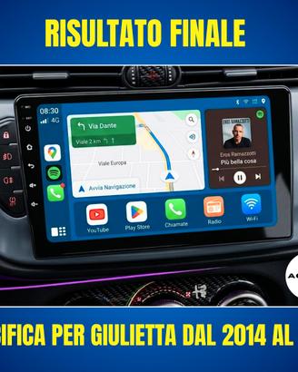 Alfa Romeo Giulietta KIT COMPL. Autoradio Android