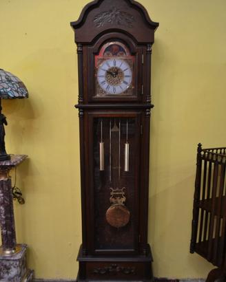 Orologio a colonna stile Grandfhater a fasi lunari