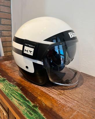 Casco jet Blauer Bianco Nero M / XL