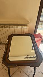 Specchiera vintage in legno