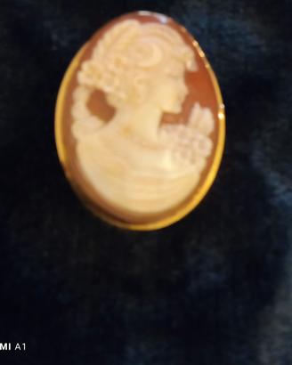 cammeo gioiello in oro 18 kt