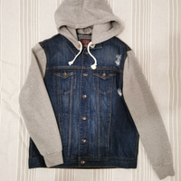 Giacca da uomo jeans/felpa Catbalou