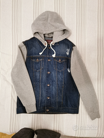 Giacca da uomo jeans/felpa Catbalou